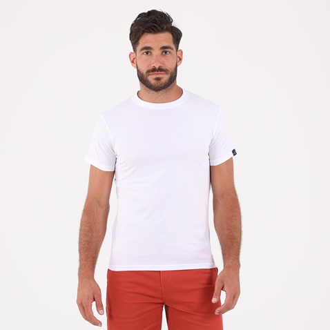 OCEAN SHARK-Ανδρικό t-shirt OCEAN SHARK OS02 GRAMMH άσπρο