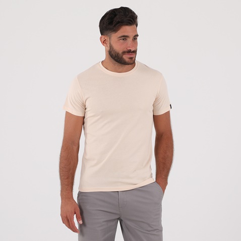 OCEAN SHARK-Ανδρικό t-shirt OCEAN SHARK OS03 ENDLESS εκρού