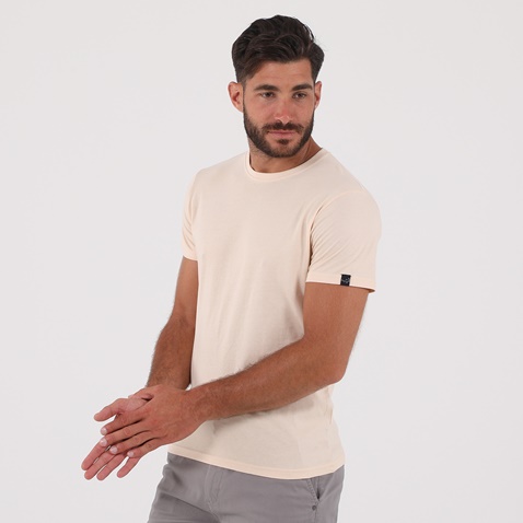 OCEAN SHARK-Ανδρικό t-shirt OCEAN SHARK OS03 ENDLESS εκρού