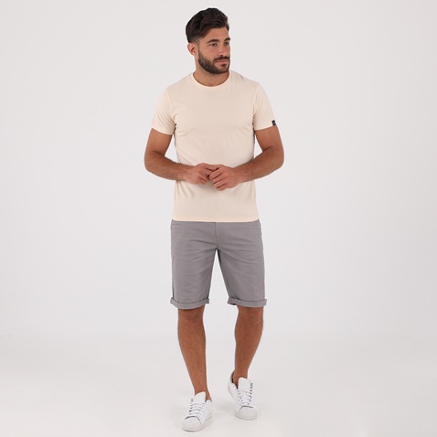 OCEAN SHARK-Ανδρικό t-shirt OCEAN SHARK OS03 ENDLESS εκρού