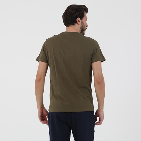 OCEAN SHARK-Ανδρικό t-shirt OCEAN SHARK OS06 SPORTS χακί
