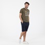 OCEAN SHARK-Ανδρικό t-shirt OCEAN SHARK OS06 SPORTS χακί