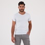 OCEAN SHARK-Ανδρικό t-shirt OCEAN SHARK OS07 R/N λευκό πάγου