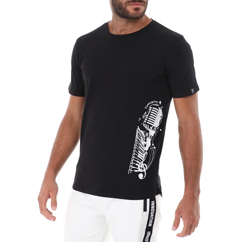 GREENWOOD-Ανδρικό t-shirt GREENWOOD μαύρο