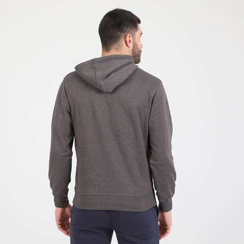 BATTERY-Ανδρική φούτερ μπλούζα BATTERY HOODIES BTR MAN ανθρακί μπλε