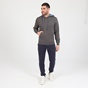 BATTERY-Ανδρική φούτερ μπλούζα BATTERY HOODIES BTR MAN ανθρακί μπλε