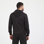 BATTERY-Ανδρική φούτερ ζακέτα BATTERY HOODIES FULL ZIP BTR μαύρη πορτοκαλί