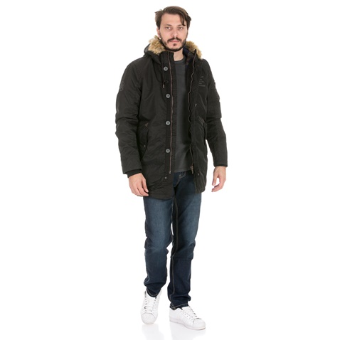 BATTERY-Ανδρικό jean παντελόνι BATTERY 01D900462 FADE WASH μπλε