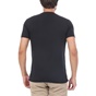 BATTERY-Ανδρική μπλούζα BATTERY SOLID 2 GARMENT DYΕ μαύρη
