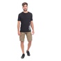 BATTERY-Ανδρικό t-shirt BATTERY WASHED μαύρο
