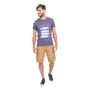 BATTERY-Ανδρικό t-shirt BATTERY μπλε