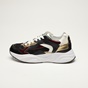 19V69 ITALIA-Γυναικεία sneakers 19V69 ITALIA  FI 20814001 μαύρα χρυσά