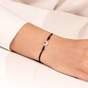 JEWELTUDE-Γυναικείο βραχιόλι JEWELTUDE 2923 κορδόνι ασημένιο μάτι