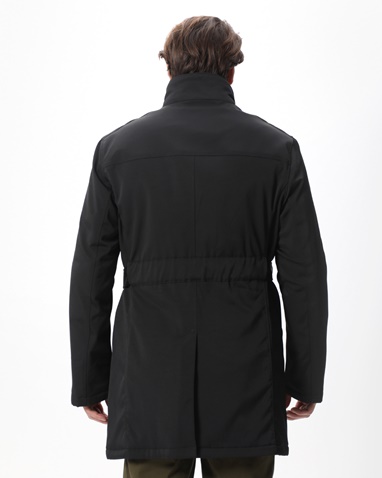 MARTIN & CO-Ανδρικό παλτό MARTIN & CO 221-102-722 μαύρο