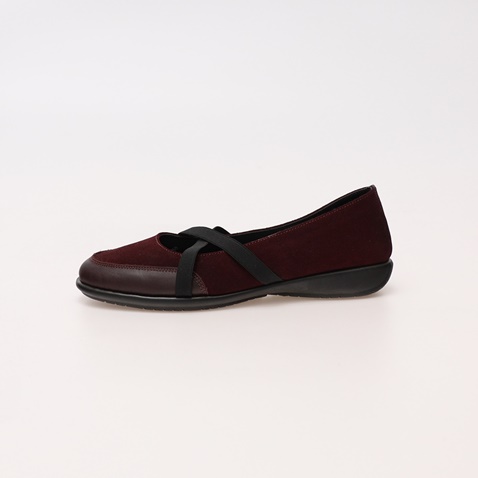 AERO BY KASTA-Γυναικείες μπαλαρίνες AERO BY KASTA 4219-1140-301 μπορντό