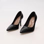 BEIRA RIO-Γυναικείες γόβες BEIRA RIO 4219-1880-514 μαύρο snakeskin