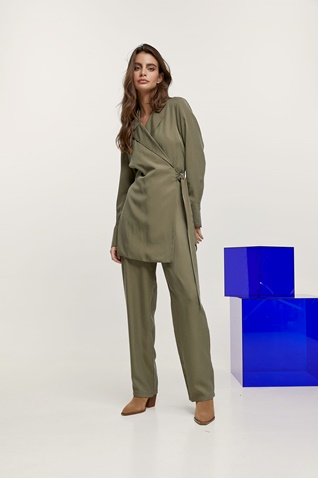 EDWARD JEANS-Γυναικεία ολόσωμη φόρμα EDWARD JEANS WP-N-JMS-W21-001 ALDONA χακί