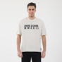 DIRTY LAUNDRY-Ανδρικό t-shirt DIRTY LAUNDRY DLMT2121F D2C OVERSIZED TEE λευκό