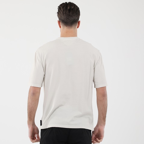 DIRTY LAUNDRY-Ανδρικό t-shirt DIRTY LAUNDRY DLMT2121F D2C OVERSIZED TEE λευκό