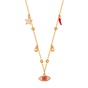 JEWELTUDE-Γυναικείο ασημένιο κολιέ JEWELTUDE 15779 επίχρυσο