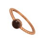 JEWELTUDE-Γυναικείο μονόπετρο δαχτυλίδι JEWELTUDE 10065 από ασήμι