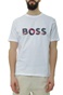 BOSS-Ανδρικό t-shirt BOSS 50491718 TeeArt λευκό