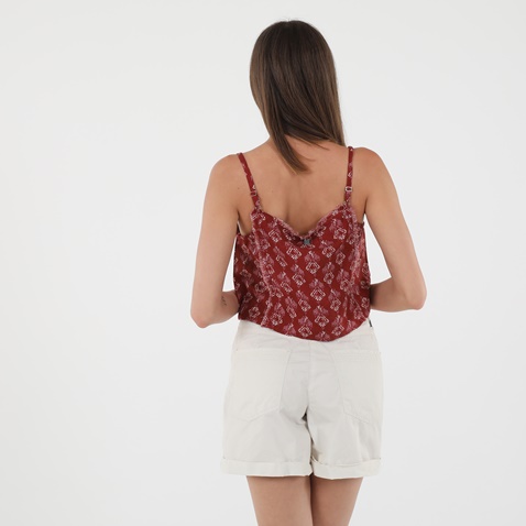 ATTRATTIVO-Γυναικείο cropped top ATTRATTIVO 9914752 πορτοκαλί