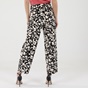 'ALE-Γυναικεία jupe culotte 'ALE 81002024 ασπρόμαυρη floral
