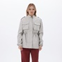 ATTRATTIVO-Γυναικείο jacket ATTRATTIVO 9913444 γκρι