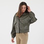 ATTRATTIVO-Γυναικείο jacket ATTRATTIVO 9913445 χακί