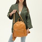 ATTRATTIVO-Γυναικεία τσάντα backpack ATTRATTIVO 9T19840 πορτοκαλί
