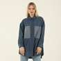 ATTRATTIVO-Γυναικείο jean πουκάμισο ATTRATTIVO 9913455 μπλε denim