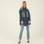 ATTRATTIVO-Γυναικείο jean πουκάμισο ATTRATTIVO 9913455 μπλε denim