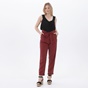 ATTRATTIVO-Γυναικείο cropped παντελόνι 'ALE 9913842 μπορντό