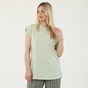 ATTRATTIVO-Γυναικείο μακρύ t-shirt ATTRATTIVO 9914205 ανοιχτό πράσινο