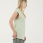 ATTRATTIVO-Γυναικείο μακρύ t-shirt ATTRATTIVO 9914205 ανοιχτό πράσινο
