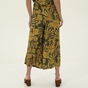 'ALE-Γυναικεία jupe culotte 'ALE 81374078 πράσινη κίτρινη floral