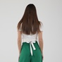 'ALE-Γυναικείο cropped top 'ALE 82887279 κρεμ