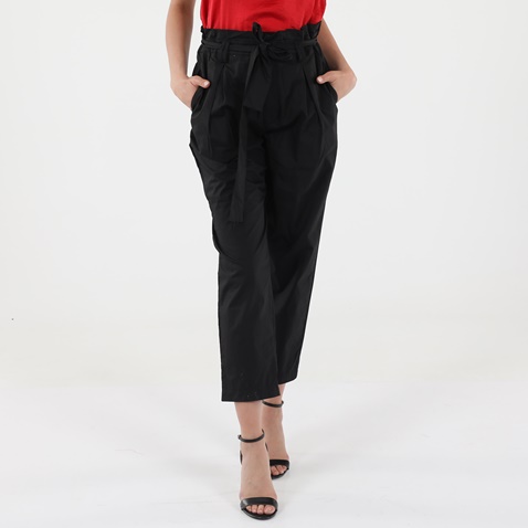 'ALE-Γυναικείο cropped παντελόνι 'ALE 8913875 μαύρο