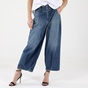 'ALE-Γυναικεί jean cropped παντελόνι 'ALE 8914315 μπλε