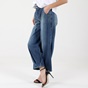 'ALE-Γυναικεί jean cropped παντελόνι 'ALE 8914315 μπλε