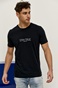 EDWARD JEANS-Ανδρικό t-shirt EDWARD JEANS MP-N-TOP-S22-010 ANDER μαύρο