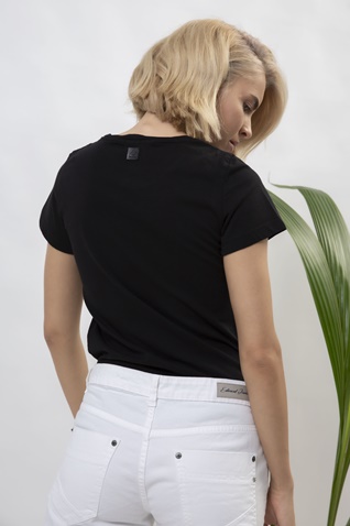 EDWARD JEANS-Γυναικείο t-shirt EDWARD JEANS WP-N-TOP-S20-007 VIVETTE μαύρο