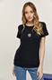 EDWARD JEANS-Γυναικεία μπλούζα EDWARD JEANS WP-N-TOP-S22-010 RAMLA μαύρο