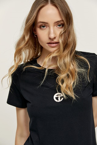 EDWARD JEANS-Γυναικεία μπλούζα EDWARD JEANS WP-N-TOP-S22-010 RAMLA μαύρο