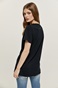 EDWARD JEANS-Γυναικείο t-shirt EDWARD JEANS WP-N-TOP-S22-012 LYSHA μαύρο