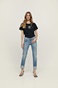 EDWARD JEANS-Γυναικείο t-shirt EDWARD JEANS WP-N-TOP-S22-012 LYSHA μαύρο