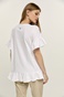 EDWARD JEANS-Γυναικεία μπλούζα EDWARD JEANS WP-N-TOP-S22-013 MARELIA λευκή