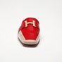 WALL STREET-Γυναικεία flat mules ADAMS WALL STREET 21562149699 κόκκινα μπεζ