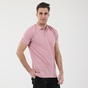 DORS-Ανδρική polo μπλούζα DORS 1132002.C01 ροζ